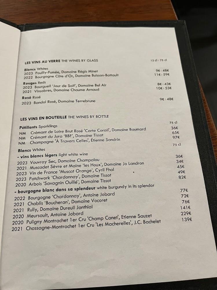 Table de MEE - Menu Image 3